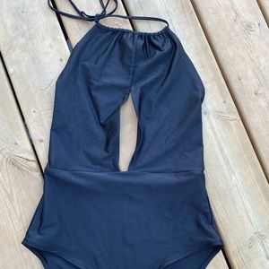 Aerie Black One Piece Swimsuit / Bathing Suit